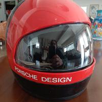 Casco moto vintage porsche