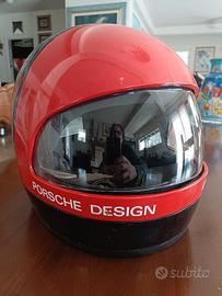 Casco moto vintage porsche