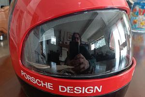 Casco moto vintage porsche