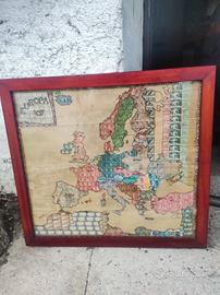 Vecchia carta geografica