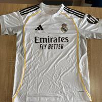 maglia da calcio real madrid 25/26 taglia M
