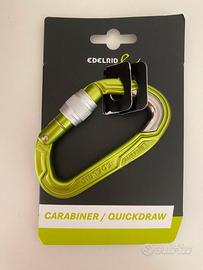 Moschettone a D Edelrid Bulletproof screw