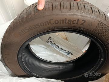 4 Gomme usate Continental 4 stagioni