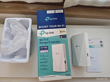 TP LINK RIPETITORE WIFI RE500X