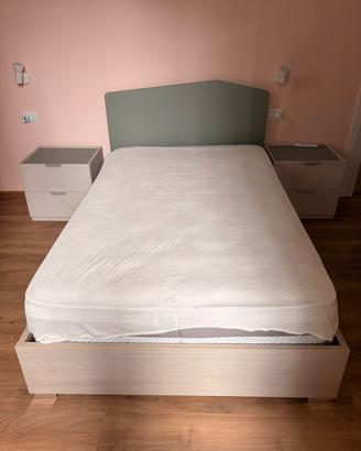 Letto contenitore una piazza e mezza