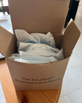 Filtri di ricambio per fontanella gatto / cane