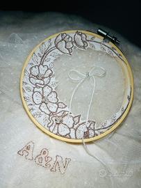 Matrimonio porta fede personalizzato