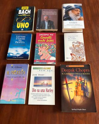 Lotto 9 libri su crescita personale e spiritualità