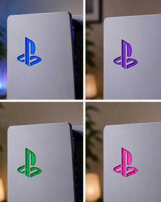 Logo PlayStation colorato