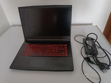 MSI GF65 thin 10UE i5 10th, RTX3060 per ricambi