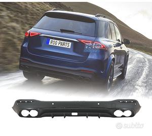 DIFFUSORE MERCEDES W167 20- LOOK GLE 53 NERO