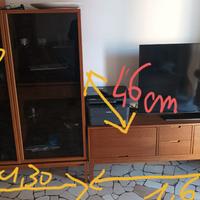 Credenza e porta TV IKEA,  Anni '80