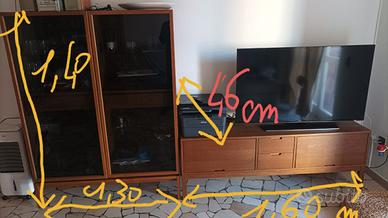 Credenza e porta TV IKEA,  Anni '80