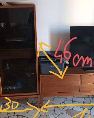 Credenza e porta TV IKEA,  Anni '80