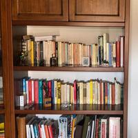 Libreria in arte povera 