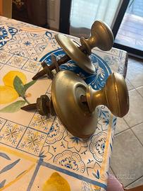 Pomelli ottone portone art deco’