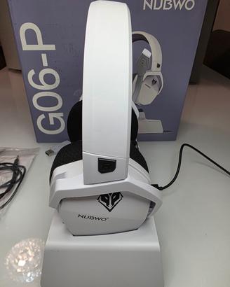Cuffie Gaming Wireless NUBWO G06-P 