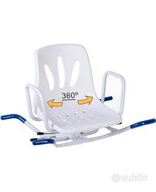 Sedia girevole per vasca