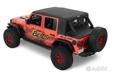 Bestop Trektop Halftop JEEP Wrangler JLU soft top