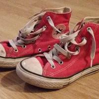 Scarpe bimbo 31 Converse All Star rosse