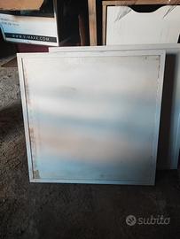 2 Plafoniere led 55x55cm