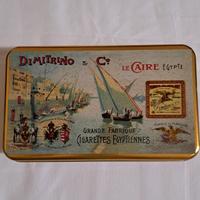 Scatola in latta sigarette DIMITRINO