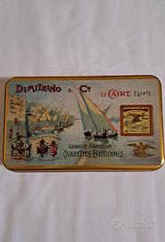 Scatola in latta sigarette DIMITRINO