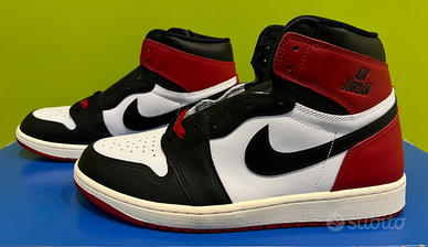 Air Jordan 1 Retro High OG Black Toe EU46 US12