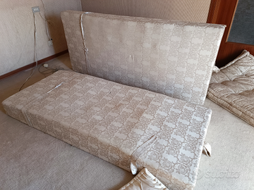 2 Materassi 2 cassoni