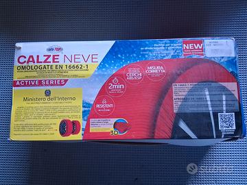 Calze da neve OMOLOGATE nuove mai usate