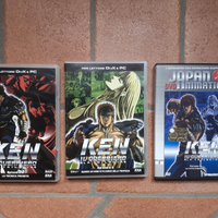 3 dvd trilogia completa KENSHIRO