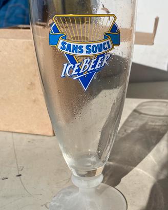 6 bicchieri birra sans souci