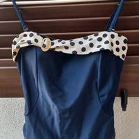 costume intero vintage con fermaglio, Donna's