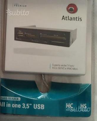 Lettore Memory Card Atlantis Land P005-CAN-B