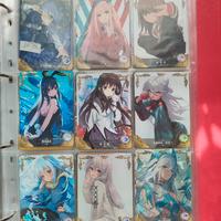 Lotto carte Goddess story rarità R NS-10 completo