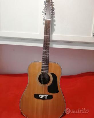 Chitarra  Aria 12 corde made in Japan