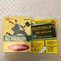 Libri photoshop e computer no problem vintage