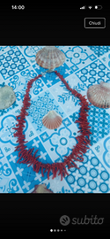 Collana in corallo