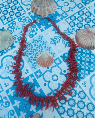 Collana in corallo