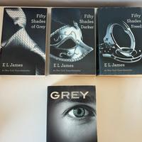 50 shades of grey saga in inglese