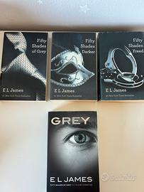 50 shades of grey saga in inglese