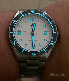 Phoibos automatico – 200m, vetro zaffiro, NH38