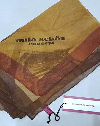 Foulard Mila Schön concept seta 100% nuovo