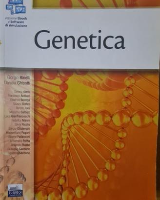 Libro universitario di genetica