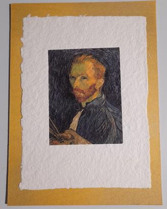 VAN GOGH LITOSERIGRAFIA AUTORITRATTO 1886 RIPRODUZ
