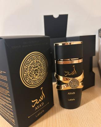 Lattafa Asad EDP 100 ml – come nuovo (1 spruzzo)