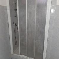 Porta doccia nicchia 120 (L 119 × H 185) acrilico
