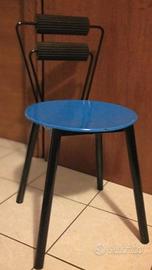 sedia in metallo 