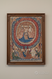 Stampa d'epoca 1932-Parement d'autel du tresor de