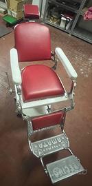 Poltrona da barbiere anni 50 originale
